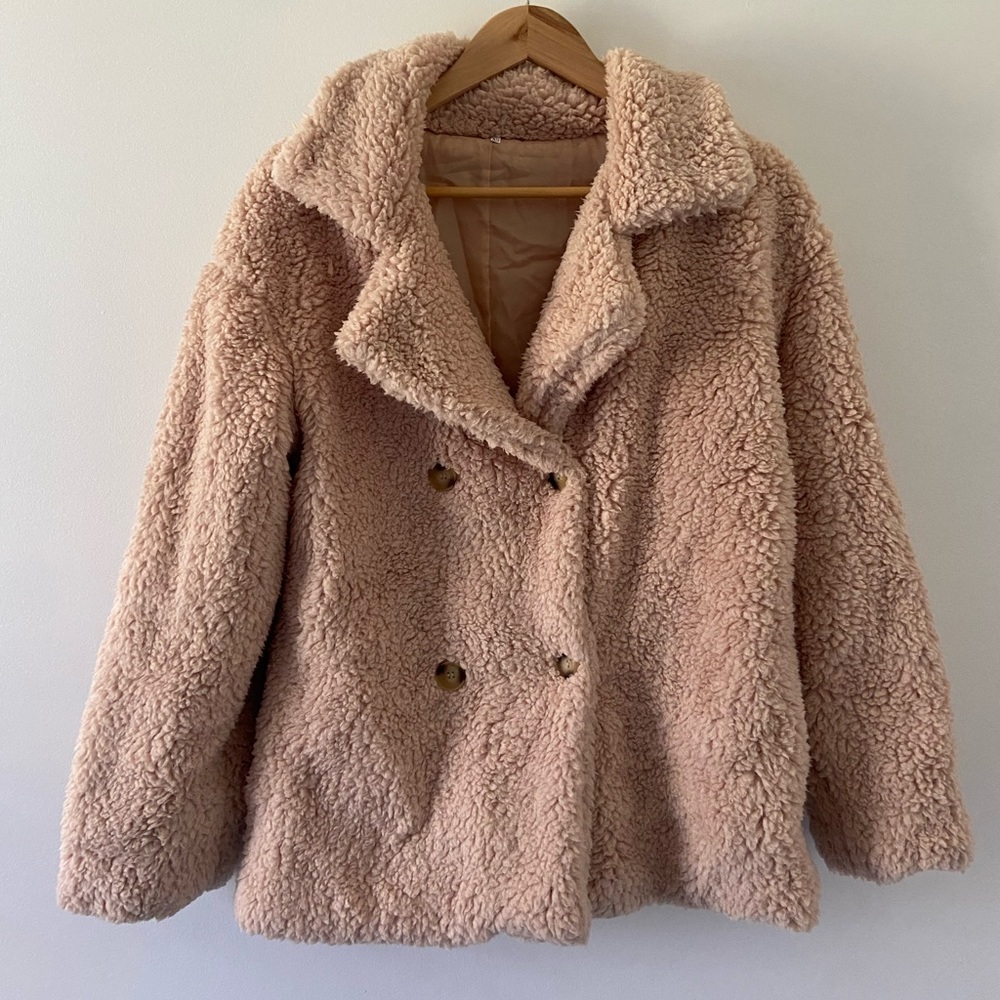 Faux Sherpa Jacket
